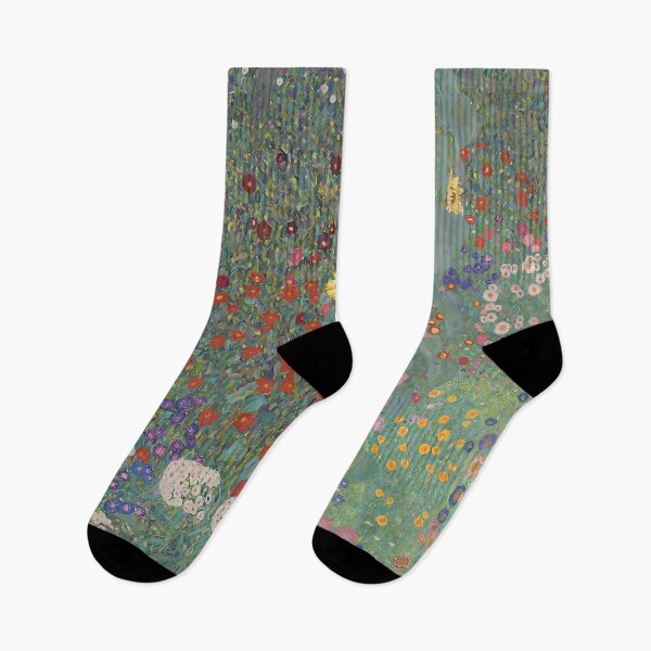 Item preview, Gustav Klimt, Cottage Garden with Sunflowers designed and sold by NouveauEra.