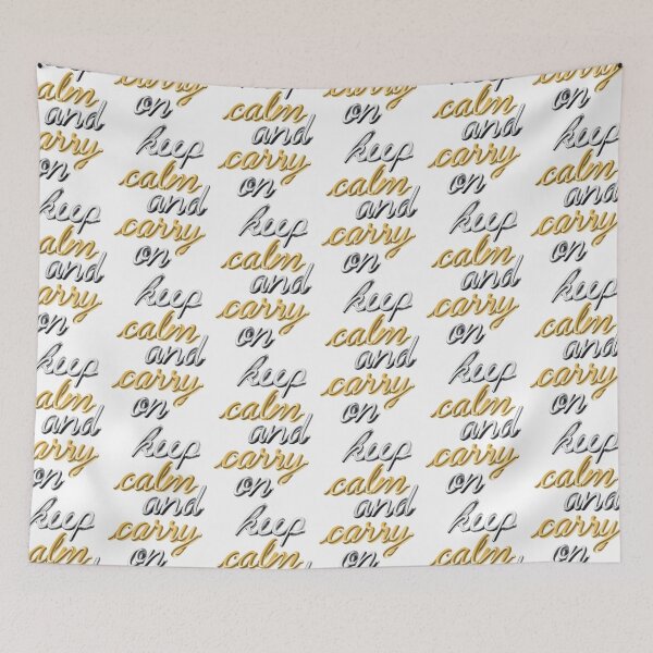 Item preview, keep calm and carry on 1 designed and sold by PocketRoom.