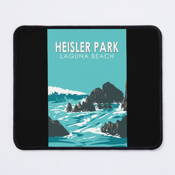 Item preview, Heisler Park California Travel Art Vintage designed and sold by KrisSidDesigns.