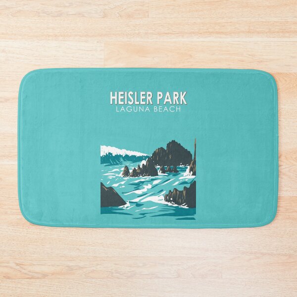Item preview, Heisler Park California Travel Art Vintage designed and sold by KrisSidDesigns.