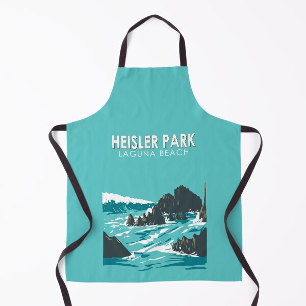 Item preview, Heisler Park California Travel Art Vintage designed and sold by KrisSidDesigns.