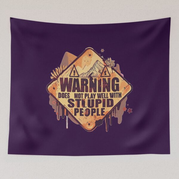 Item preview, Humor Does Not Play Well With Stupid People,Quote Teacher For Stupid People designed and sold by fatydesignspace.