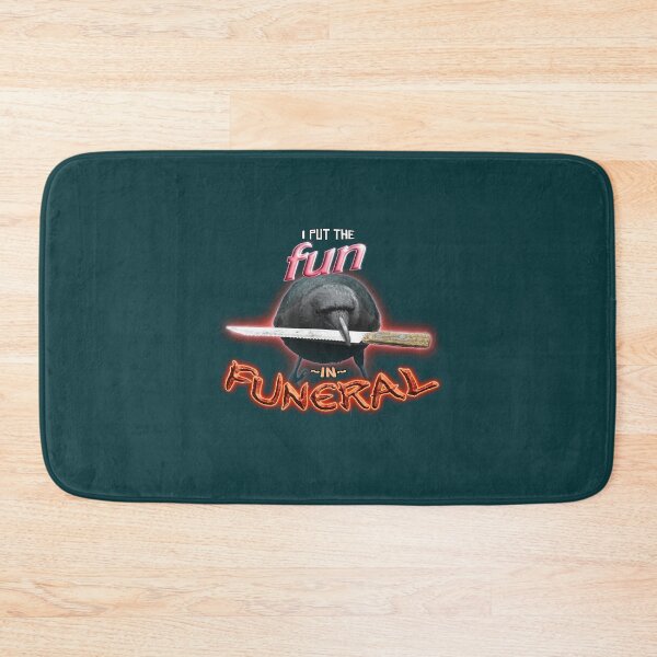 Item preview, Crow with knife I put the fun in funeral word   designed and sold by DarionLeven.