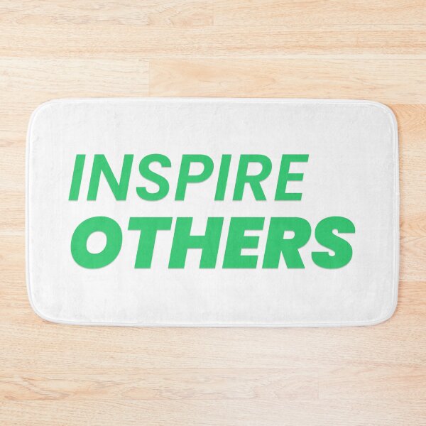 Item preview, Inspire Others Typography Tee designed and sold by Prints Shoppe.