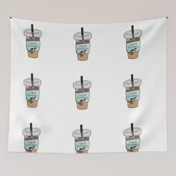 Item preview, iced coffee designed and sold by sehrishsunrise.