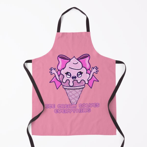 Item preview, ICE CREAM SOLVES EVERYTHING. kawaii food designed and sold by La Loca.