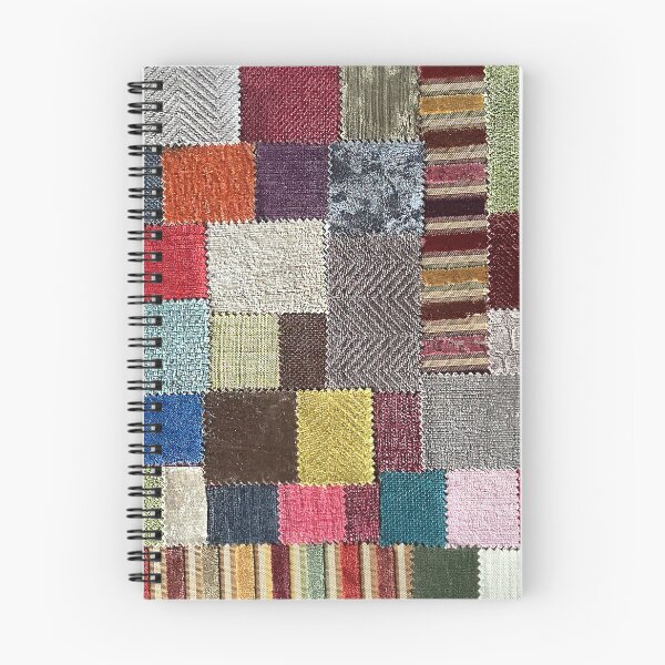 Aperçu de l'œuvre Conception de tissu texturé patchwork créée et vendue par PilgrimCraft.