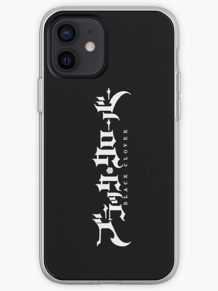Funda Y Vinilo Para Iphone Black Clover Burakku Kurōba ブラッククローバー De Comus Redbubble