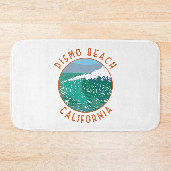 Item preview, Pismo Beach California Retro Distressed Circle designed and sold by KrisSidDesigns.