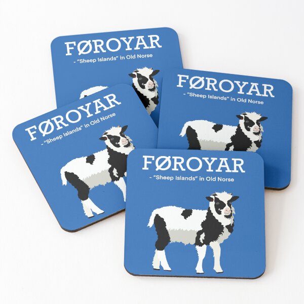 Item preview, FOROYAR - Sheep Islands illustration  designed and sold by ArtbyAnnikaj.