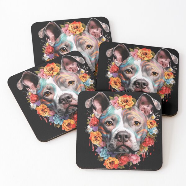 Item preview, Churro - Day of the Dead Pitbull designed and sold by RainbowCalavera.