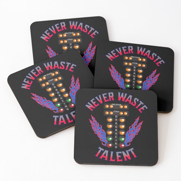 Item preview, Never Waste Talent Drag Racing Christmas Tree Fire Racing  designed and sold by CarantinedChaos.