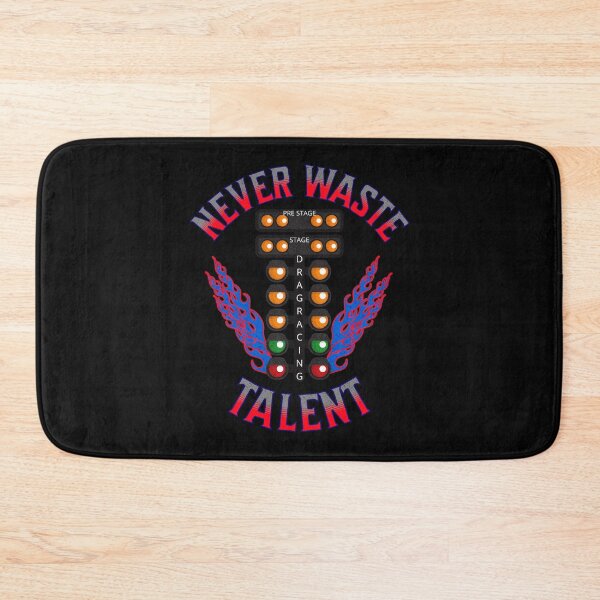 Item preview, Never Waste Talent Drag Racing Christmas Tree Fire Racing  designed and sold by CarantinedChaos.