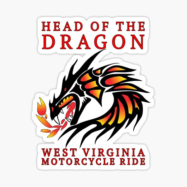 Head of the Dragon WV Ride Sticker