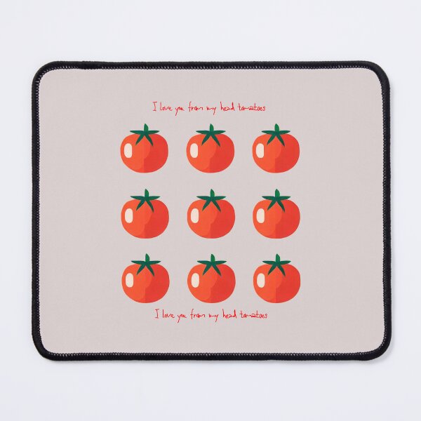 Item preview, I Love You from my Head Tomatoes designed and sold by betrayedsky.