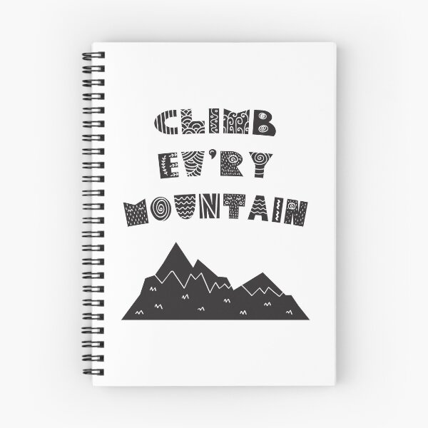 Item preview, Climb Every Mountain - Sound of Music Scandinavian designed and sold by progprints.