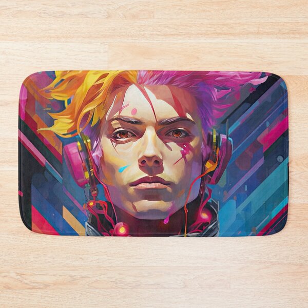 Item preview, Hacker Prodigy - Cyberpunk Vaporwave Art | Anime Retro Aesthetic designed and sold by AeonAcademy.