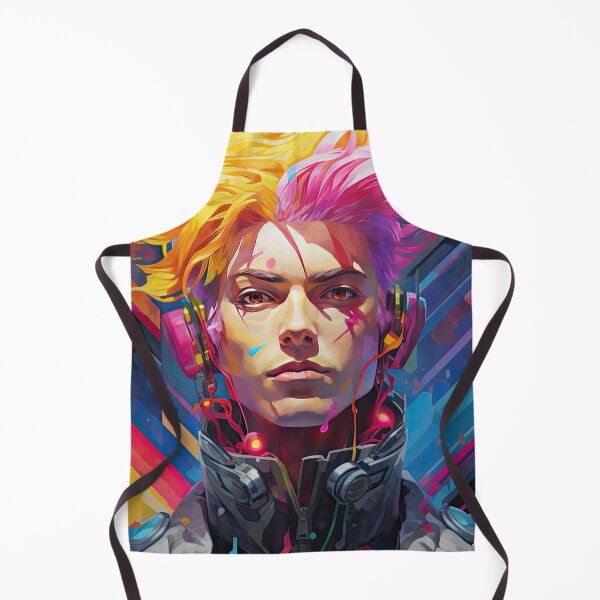 Item preview, Hacker Prodigy - Cyberpunk Vaporwave Art | Anime Retro Aesthetic designed and sold by AeonAcademy.