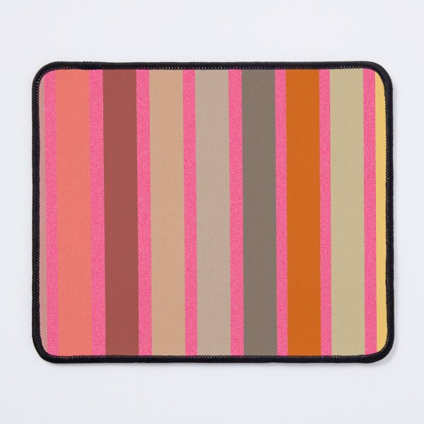 Item preview, Multiple Linen-Textured Stripes with Pink Twist designed and sold by BloomCatB.