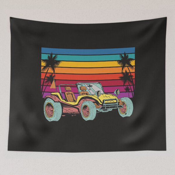Item preview, Retro Vintage Beach Car Dune Buggy  designed and sold by MrEddie10.