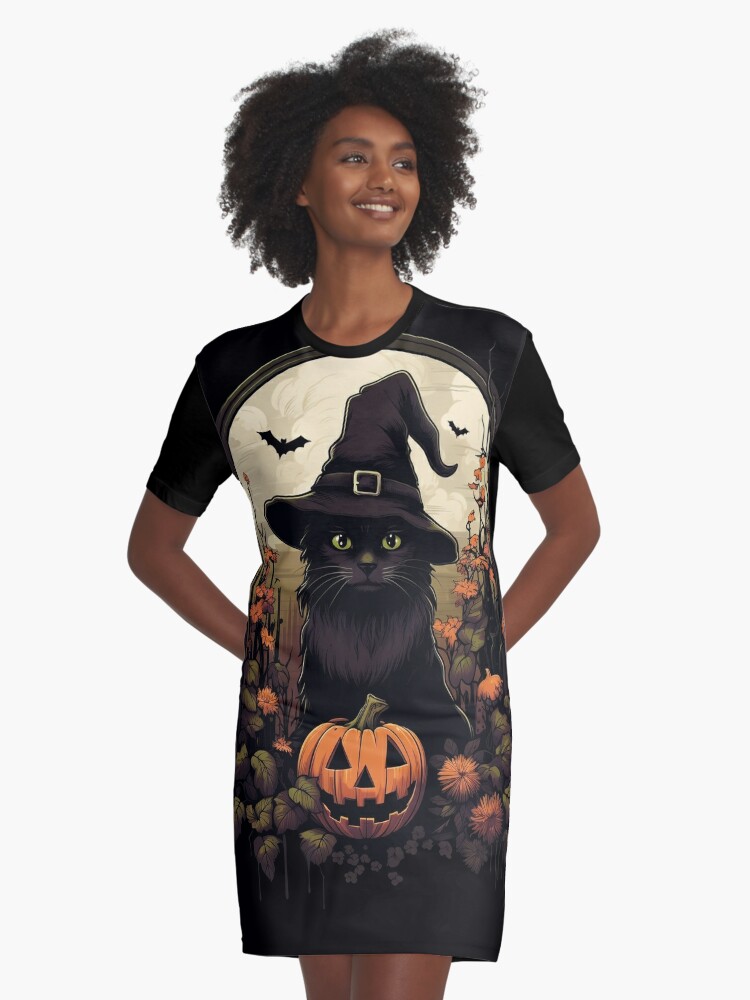 Halloween tshirt dresses best sale