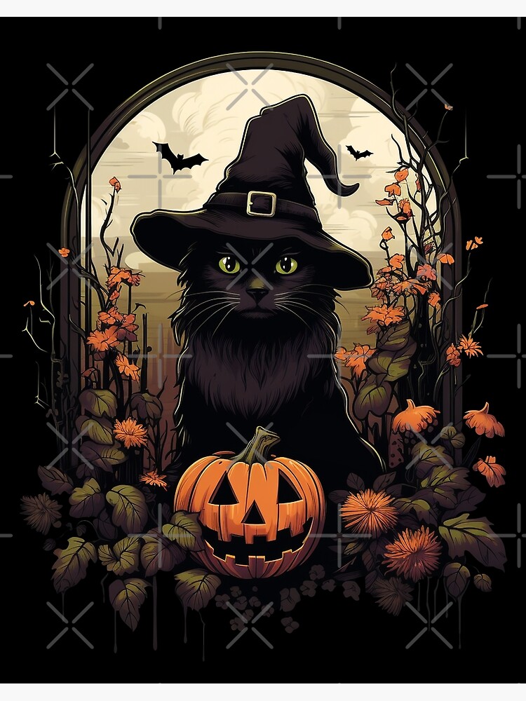 Halloween Icon Black Cat Graphic by sailingshipstudio · Creative