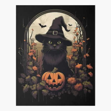 Halloween Icon Black Cat Graphic by sailingshipstudio · Creative