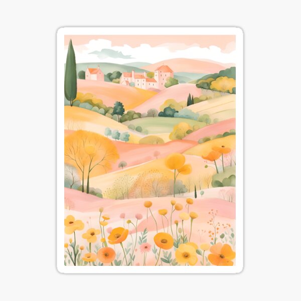 Aperçu de l'œuvre Fleurs parisiennes n°1 : aquarelle florale. Collection Jardin de Fleurs créée et vendue par Carraann .