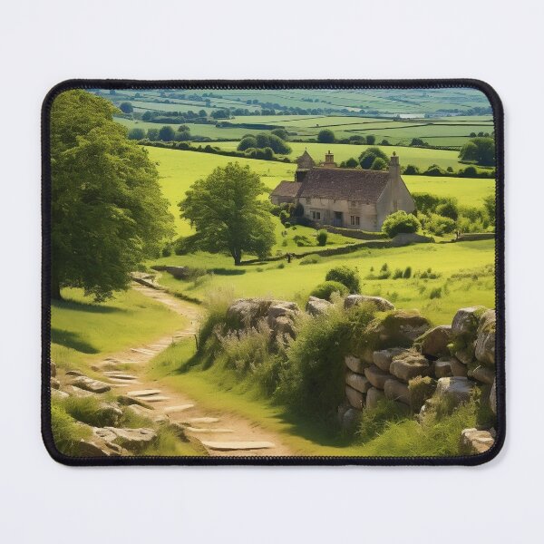 Item preview, Cotswolds Area of Outstanding Natural Beauty (AONB) United Kingdom - 2 - Photorealistic Digital Art | WanderUpNorthCo. designed and sold by WanderUpNorth.