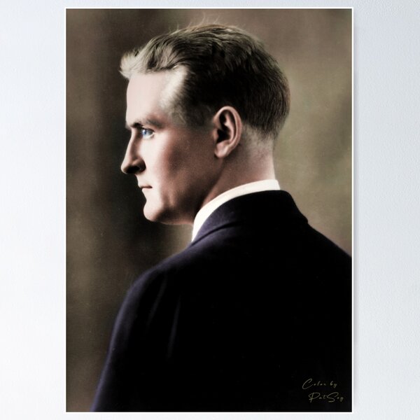 Item preview, F. Scott Fitzgerald, 1925 designed and sold by PatSeg Photos.