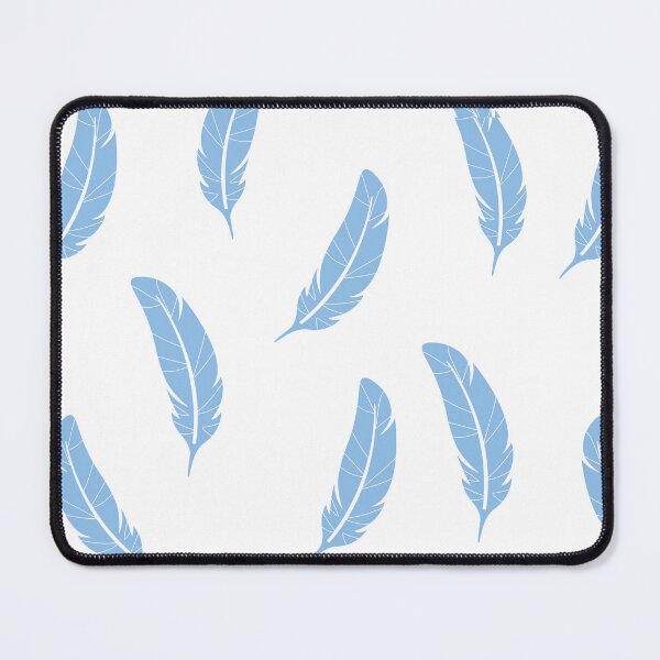 Item preview, Delicate blue feathers designed and sold by smileykty.