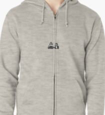 Kendall and Kylie Coffee cups Zipped Hoodie