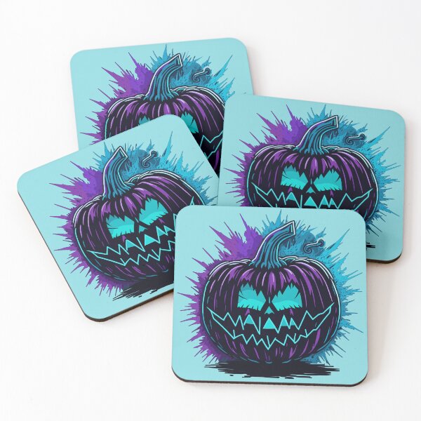 Item preview, Electric Pumpkin Graffiti | Purple and Teal designed and sold by FocusChillax.
