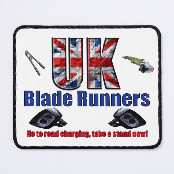 Item preview, UK Blade runners, take a stand now (White background) designed and sold by PicsByTony.