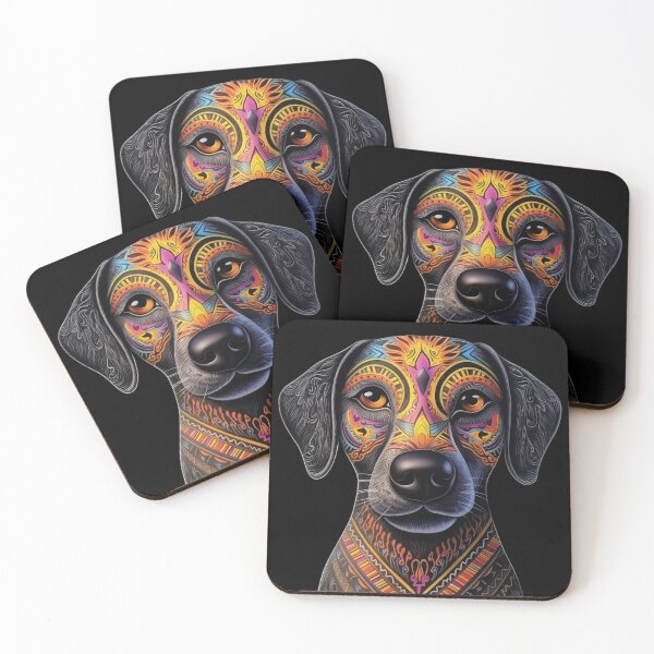 Item preview, Sombra - Day of the Dead Dog  designed and sold by RainbowCalavera.