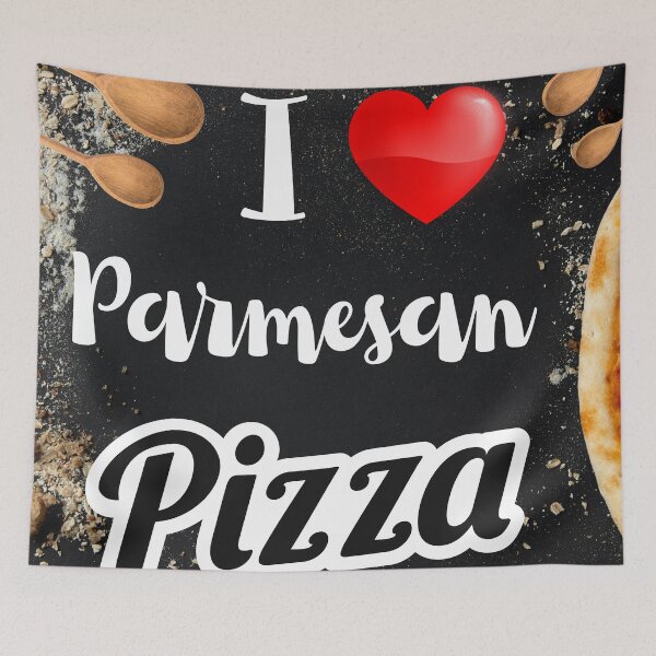 Item preview, I love Parmesan pizza designed and sold by studio468.