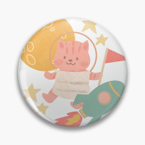 Item preview, Fluffy Astronaut Cat in Space designed and sold by Dambee.