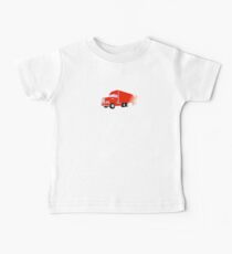 You don't scare me my dad's a trucker t-Shirt Baby Tee