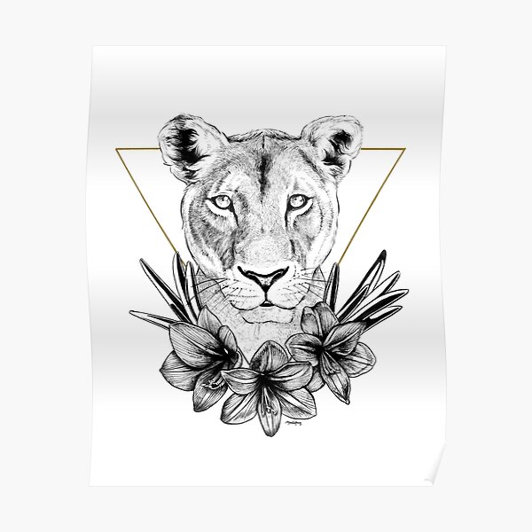 Lioness of Pride Poster