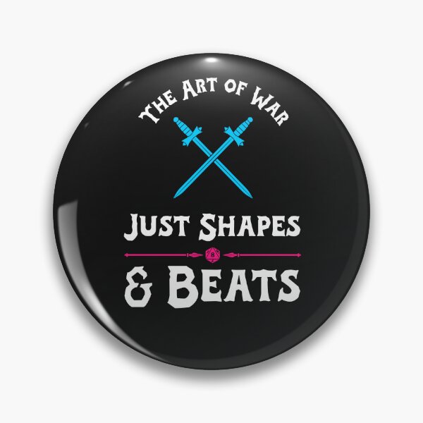 Item preview, The Art of War Just Shapes & Beats designed and sold by Beverly Kempf.