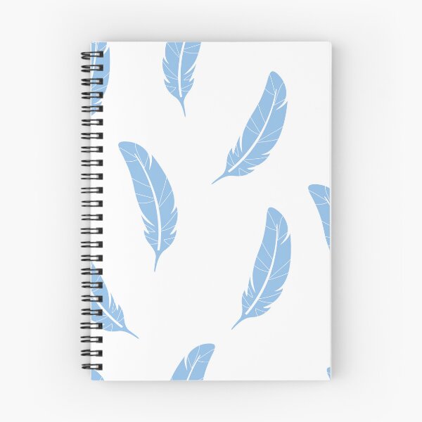 Item preview, Delicate blue feathers designed and sold by smileykty.