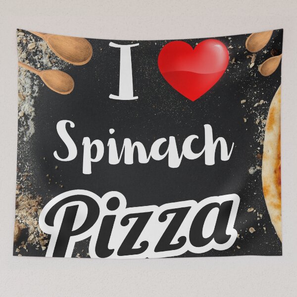Item preview,  I love spinach pizza designed and sold by studio468.