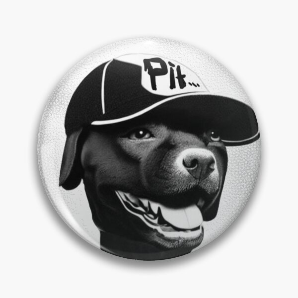 Item preview, PIT BULL WITH A HAT designed and sold by inarausch2023.