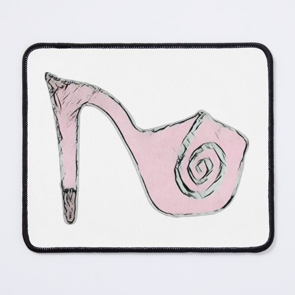 Item preview, Pink high heel shoe designed and sold by FlossOrFi.