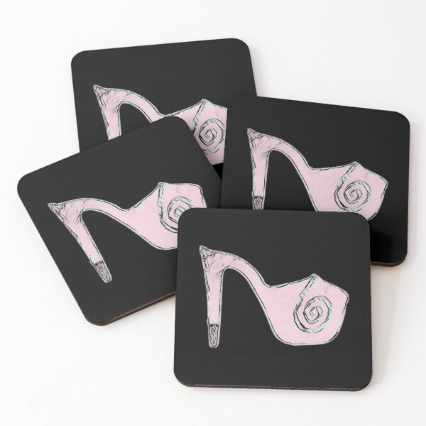 Item preview, Pink high heel shoe designed and sold by FlossOrFi.
