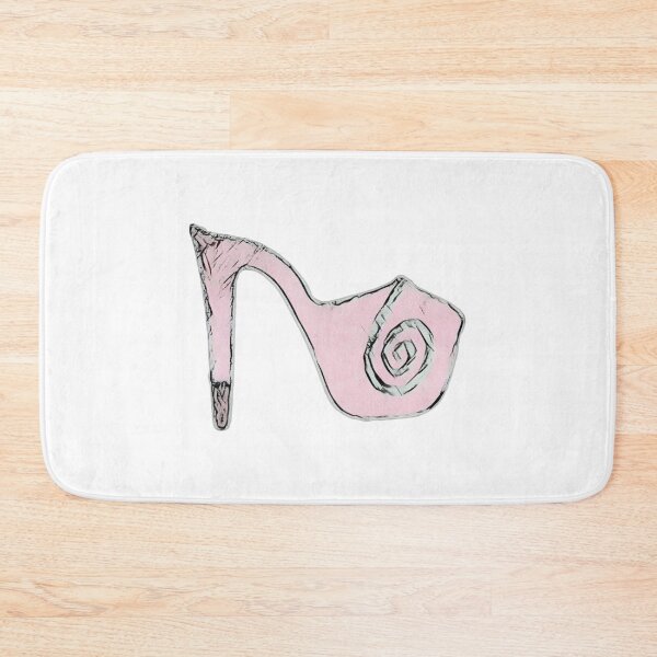 Item preview, Pink high heel shoe designed and sold by FlossOrFi.