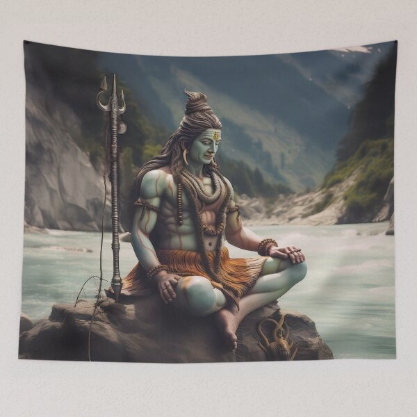 Item preview, HAR HAR MAHADEV designed and sold by banothsonu.