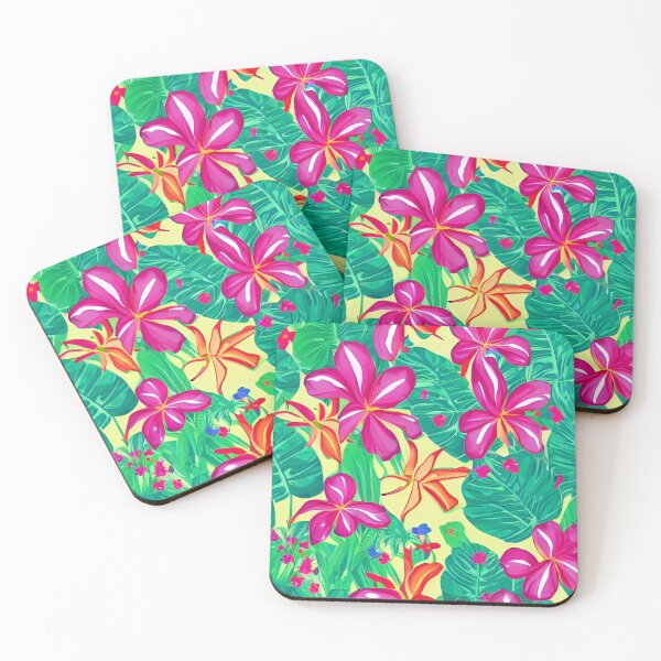 Item preview, seamless tropical floral patterns  designed and sold by APHIDAT-TA.