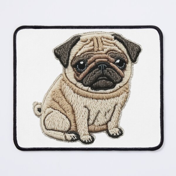 Item preview, Cool iron dog patches,Pug designed and sold by pkk1designsart.