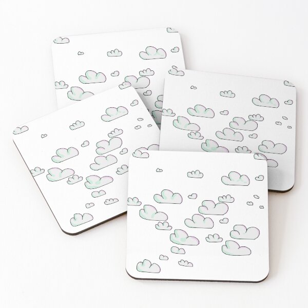 Item preview, Simple cloud pattern designed and sold by BobobDesign.